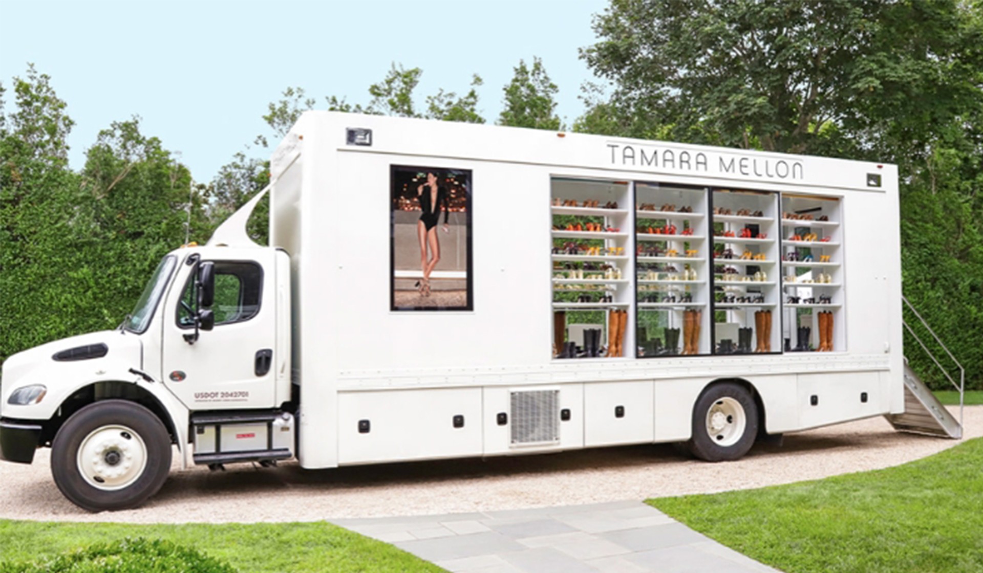 Tamara Mellon Shoe Truck