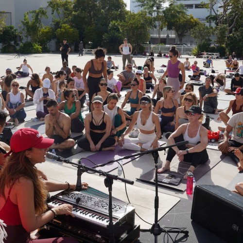 Yoga by Ahana – Sunday Service at Marta Minujin: Dreamscape