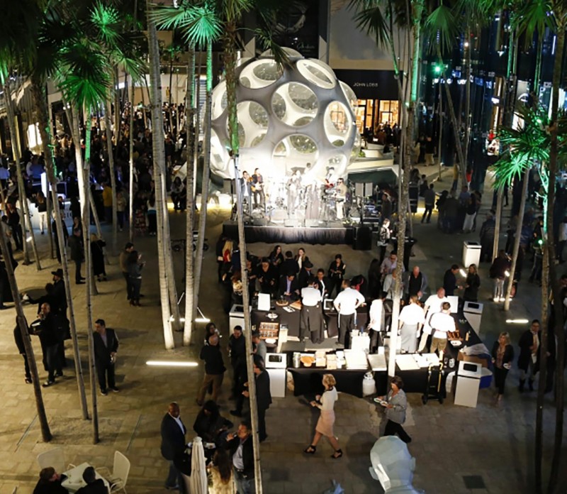 Food Network & Cooking Channel South Beach Wine & Food Festival Croquetas and Champagne in Palm Court