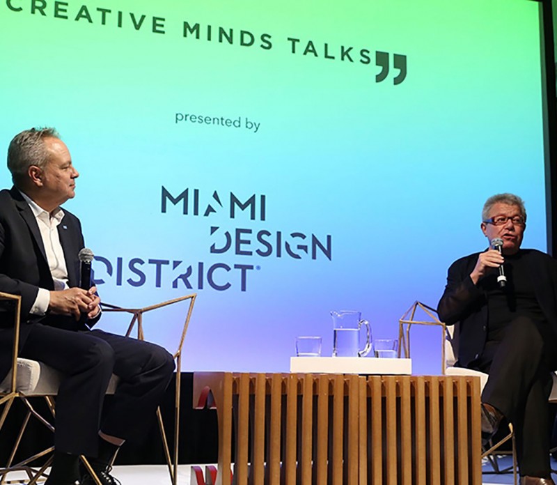 Creative Minds Talks : Miami Design District Hosts Architects Daniel Libeskind and John Stuart at the Moore Building