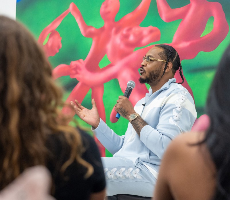 Creative Minds Talk with Carmelo Anthony & Mickalene Thomas