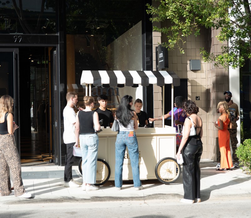 Ami Paris Ice Cream Cart