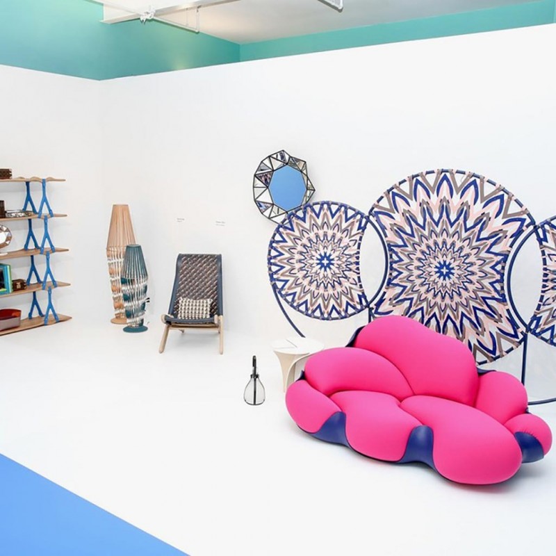 Louis Vuitton Objets Nomades installation at 2021 Design Miami
