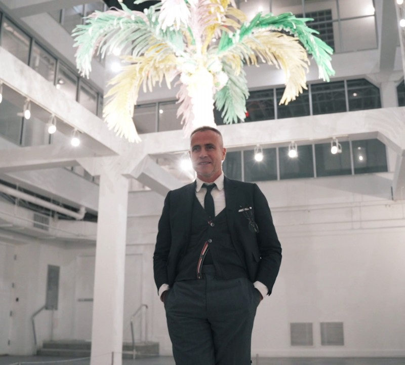 Artist Thom Browne Unveils His Public Art in The Miami Design District